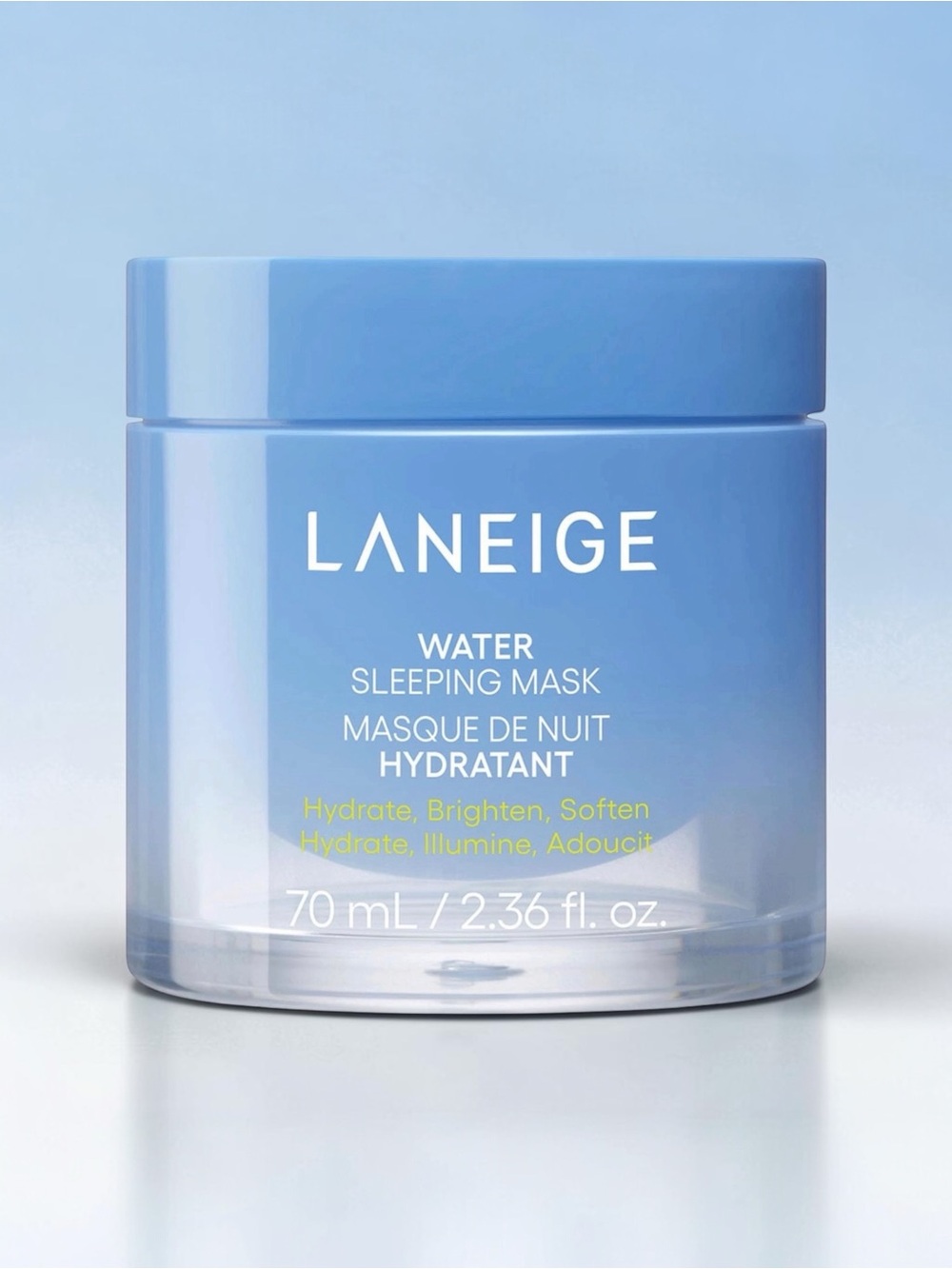 LANEIGE Water Sleeping Mask - Soft Sky Blue Jar